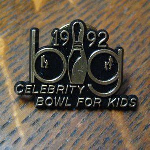 🎳 Big Celebrity Bowl For Kids Lapel Pin